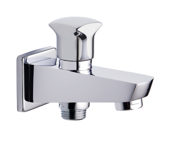 ALV-113 Bib Cock Two Way with Wall Flange
