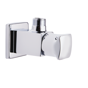 ALV-121 Angular Stop Cock with Wall Flange
