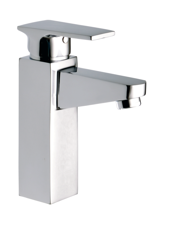 ALV-181 Single Lever Basin Mixer with 450mm Braided Hoses