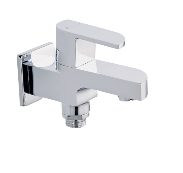ALX-113 Bib Cock Two Way with Wall Flange