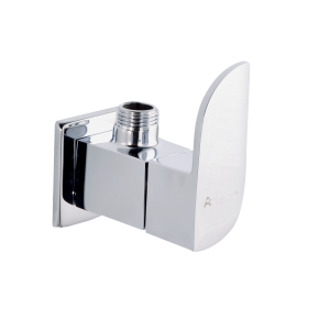 ALX-121 Angular Stop Cock with Wall Flange