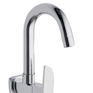 ALX-131 Sink Cock With Swivel Spout Wall Mounted