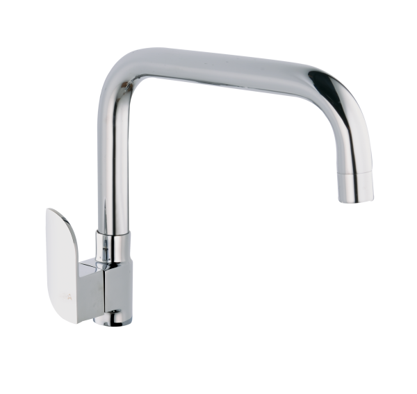 ALX-134 Sink Cock With Extended Swivel Spout Table Mounted