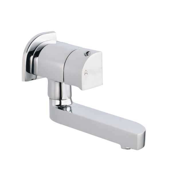 ALX-135 Sink Cock With Bottom Swivel Spout Wall Mounted