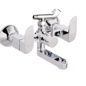 ALX-142 Wall Mixer With Crutch for Telephone Shower Arrangement
