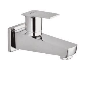 ASP-112 Long Body Bib Cock With Wall Flange