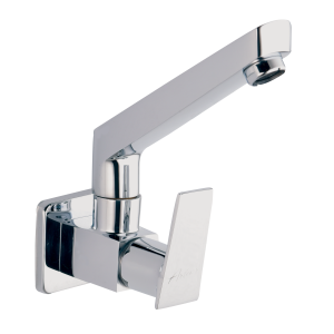 ASP-131C Sink Cock With Casted Spout Wall Mounted