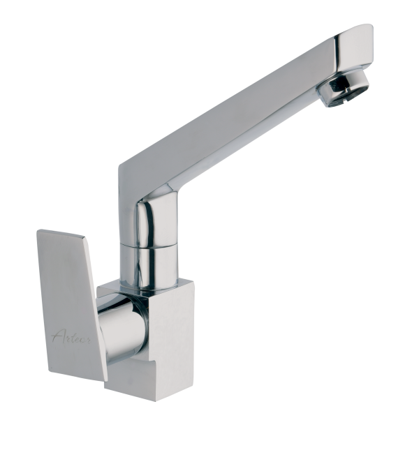 ASP-133C Sink Cock With Casted Spout Table Mounted