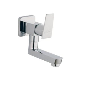 ASP-135 Sink Cock With Bottom Swivel Spout Wall Mounted