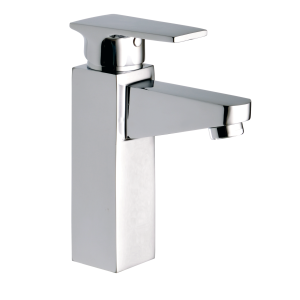 ASP-181 Single Lever Basin Mixer with 450mm Braided Hoses