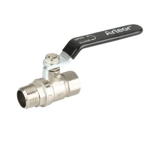 BBV-101-L-MF 1/2" Ball Valve Light Male-Female