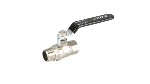 BBV-101-L-MF 1/2" Ball Valve Light Male-Female
