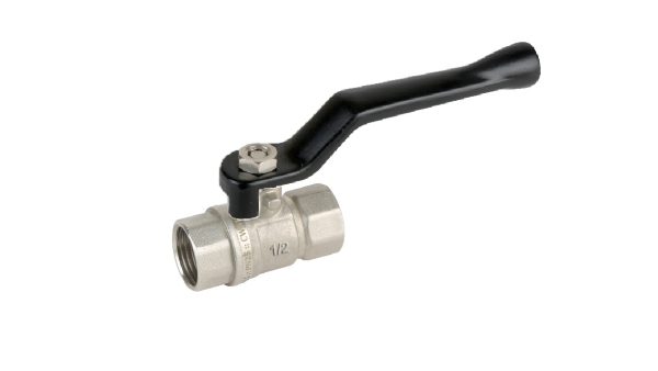 BBV-AH-101-L 1/2" Brass Ball Valve Light Aluminium Handle