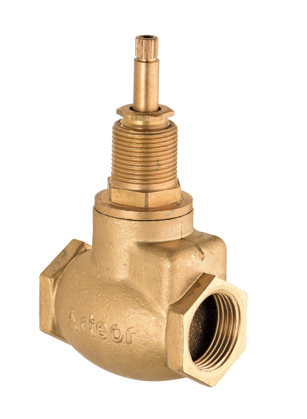 CON-104 Concealed body for 25mm Heavy Flush Cock Half Turn