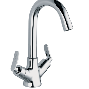 COR-106 Center hole Basin Mixer with Swivel Spout