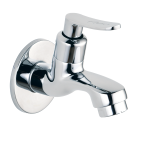 COR-111 Bib Cock with Wall Flange