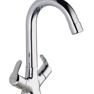 COS-106 Center hole Basin Mixer with Swivel Spout