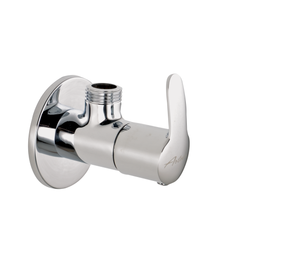 COS-121 Angular Stop Cock with Wall Flange