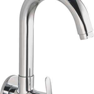 COS-131 Sink Cock With Swivel Spout Wall Mounted