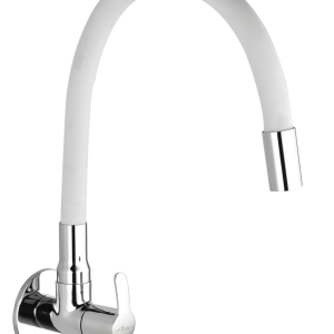 COS-132B Sink Cock With Flexible Spout Wall Mounted