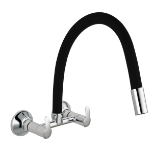 COS-137B Sink Mixer With Flexible Spout Wall Mounted