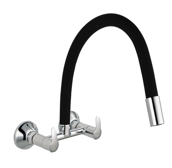 COS-137B Sink Mixer With Flexible Spout Wall Mounted