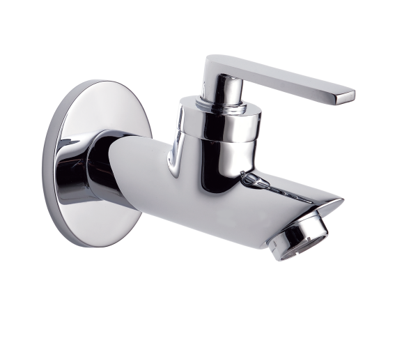 DCR-111 Bib Cock with Wall Flange