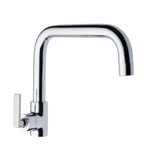 DCR-134 Sink Cock With Extended Swivel Spout Table Mounted