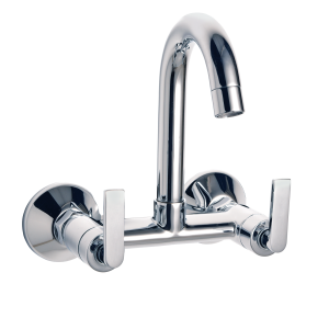 DCR-136 Sink Mixer With Swivel Spout Wall Mounted