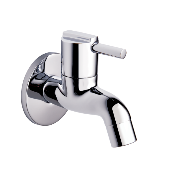 DEL-111 Bib Cock with Wall Flange