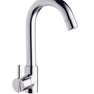 DEL-133 Sink Cock With Swivel Spout Table Mounted
