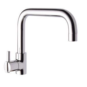 DEL-134 Sink Cock With Extended Swivel Spout Table Mounted