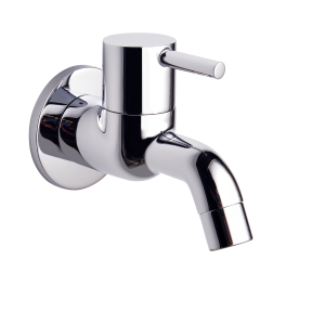 FLR-111 Bib Cock with Wall Flange