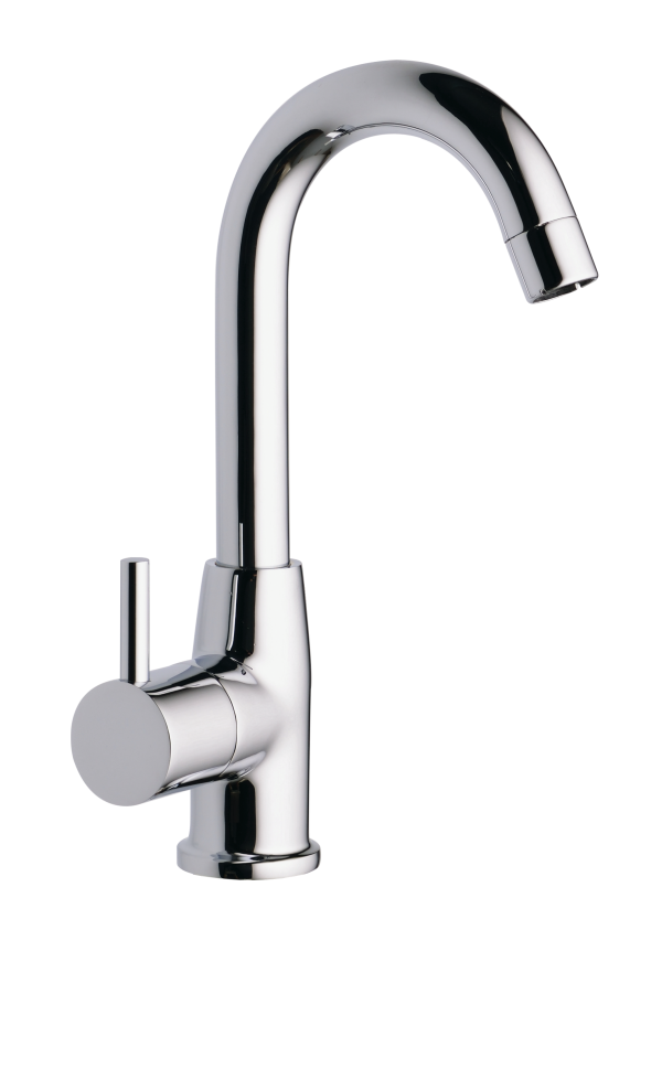 FLR-133 Sink Cock With Swivel Spout Table Mounted