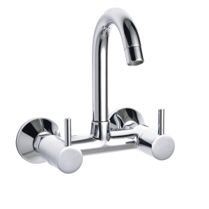 FLR-136 Sink Mixer With Swivel Spout Wall Mounted
