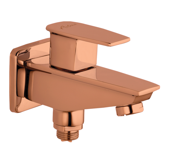 FOR-113 Bib Cock Two Way with Wall Flange(PVD)