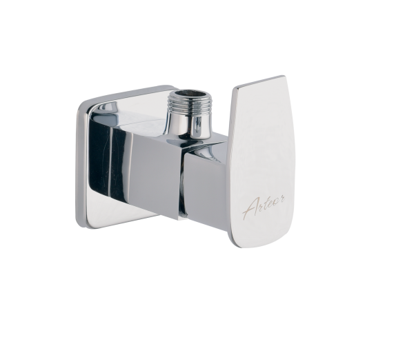 FOR-121 Angular Stop Cock with Wall Flange