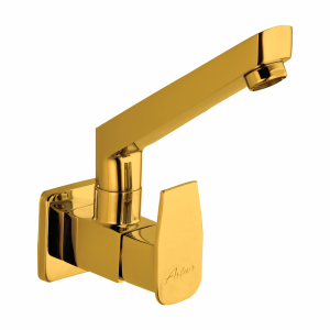 FOR-131C Sink Cock With Swivel Spout Wall Mounted(PVD)