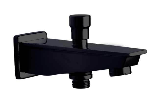 FOR-194 Bath Spout With Button Attachment For Telephonic Shower(PVD)