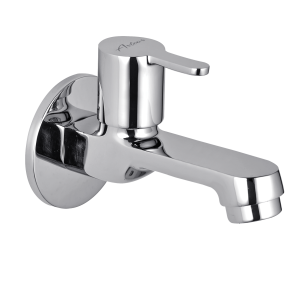 FUS-112 Long Body Bib Cock With Wall Flange