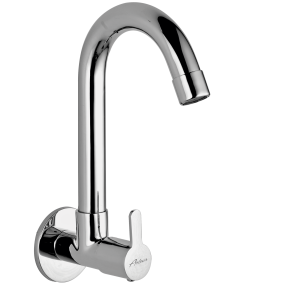 FUS-131 Sink Cock With Swivel Spout Wall Mounted