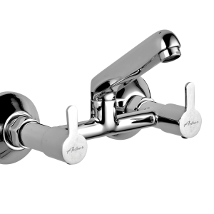 FUS-136C Sink Mixer With Casted Spout Wall Mounted