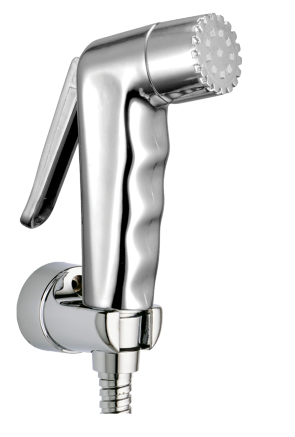 HFT-108 Health Faucet Polo ABS With 1.2 Mtr Tube & ABS Hook