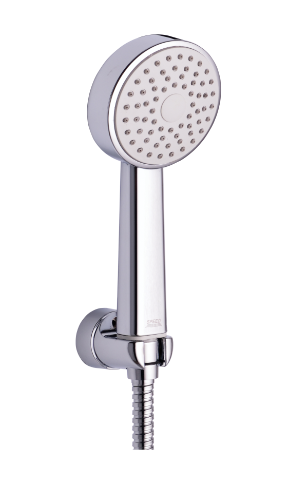 HSR-101 Hand Shower Glaze ABS With 1.5 Mtr Tube & ABS Hook