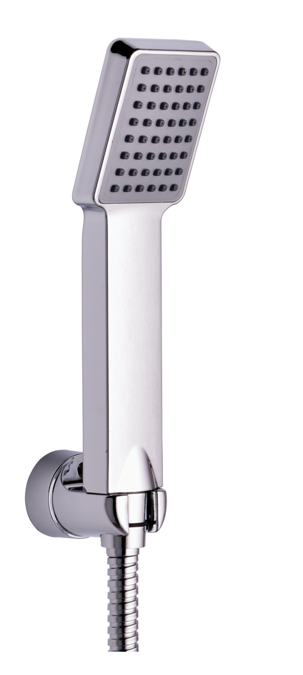 HSR-103 Hand Shower Super Square ABS With 1.5 Mtr Tube & ABS Hook