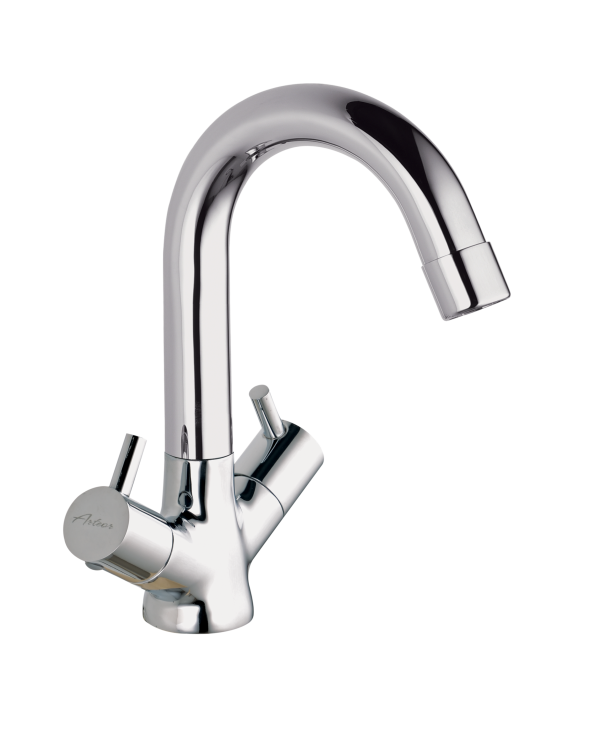 ICN-106 Center hole Basin Mixer with Swivel Spout