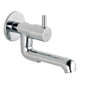 ICN-135 Sink Cock With Bottom Swivel Spout Wall Mounted