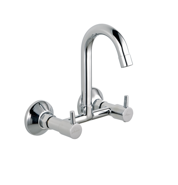 ICN-136 Sink Mixer With Swivel Spout Wall Mounted