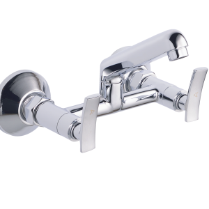 JAZ-136C Sink Mixer With Casted Spout Wall Mounted