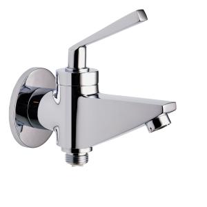 LEG-113 Bib Cock Two Way with Wall Flange